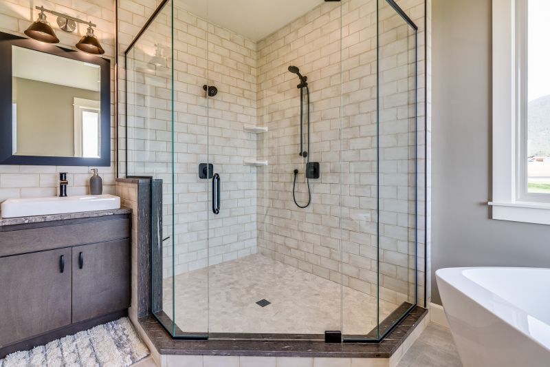 Bathroom with Stylish Shower Niche